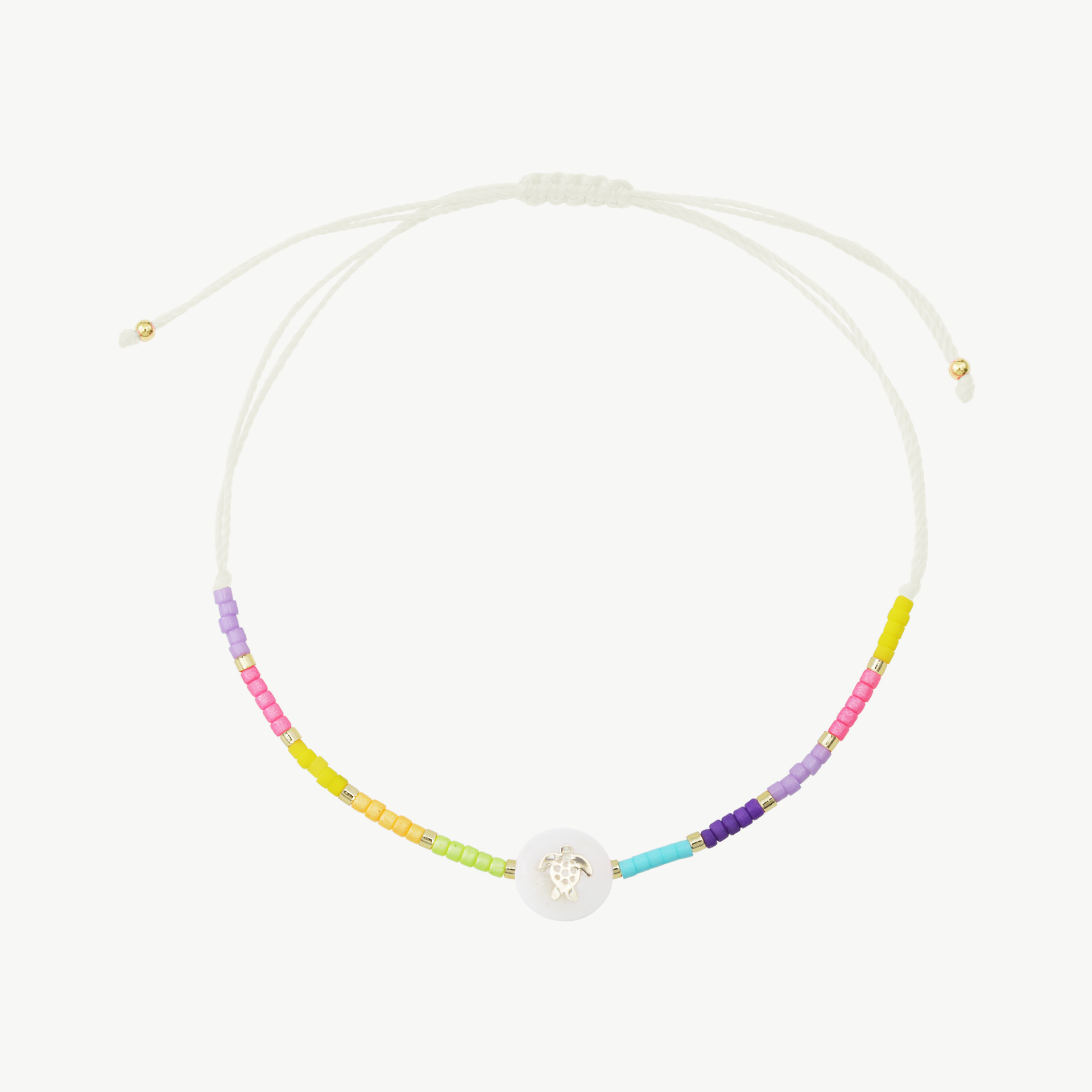 herzförmiges gewebtes Armband