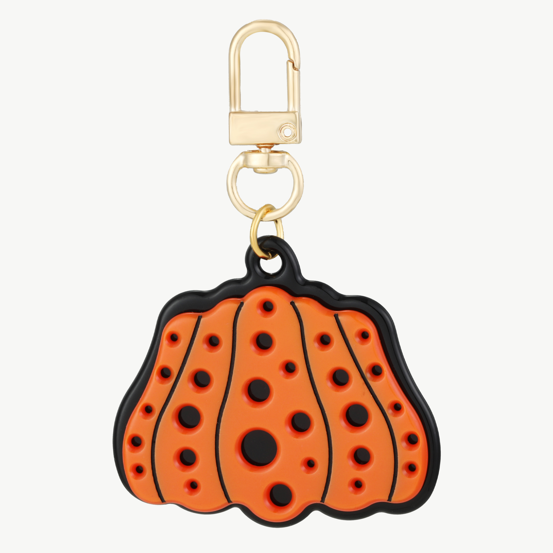 Schlüsselanhänger in Kürbisform