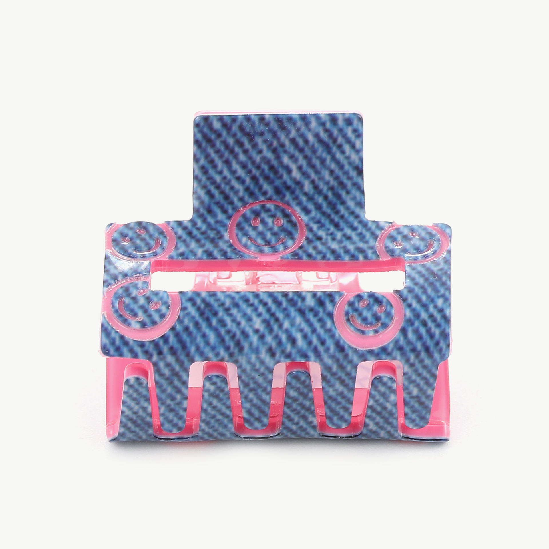 Mini Smiley Haarspange