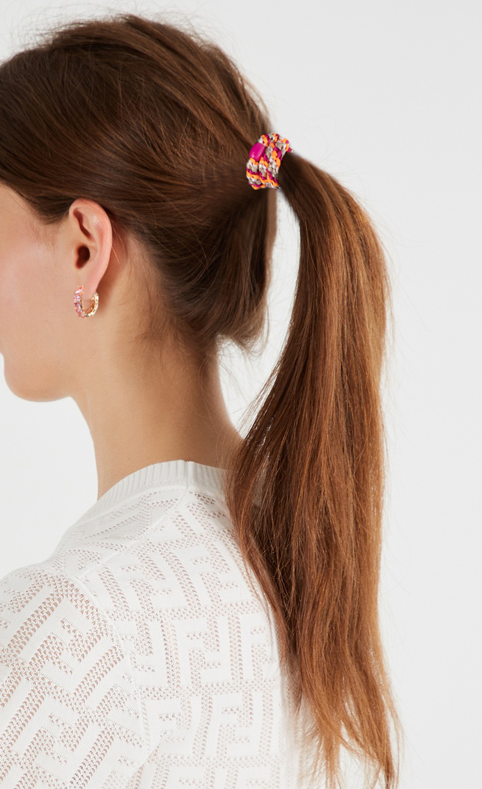 3er-Set Haargummi in gemischten Farben