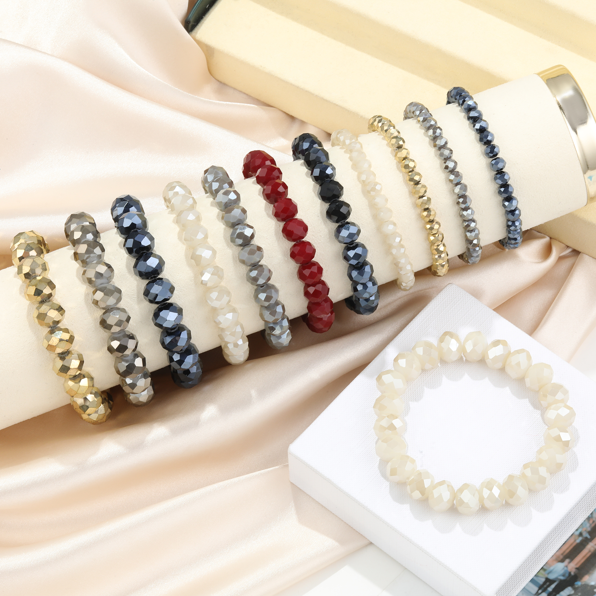 Flexibles Kristallarmband