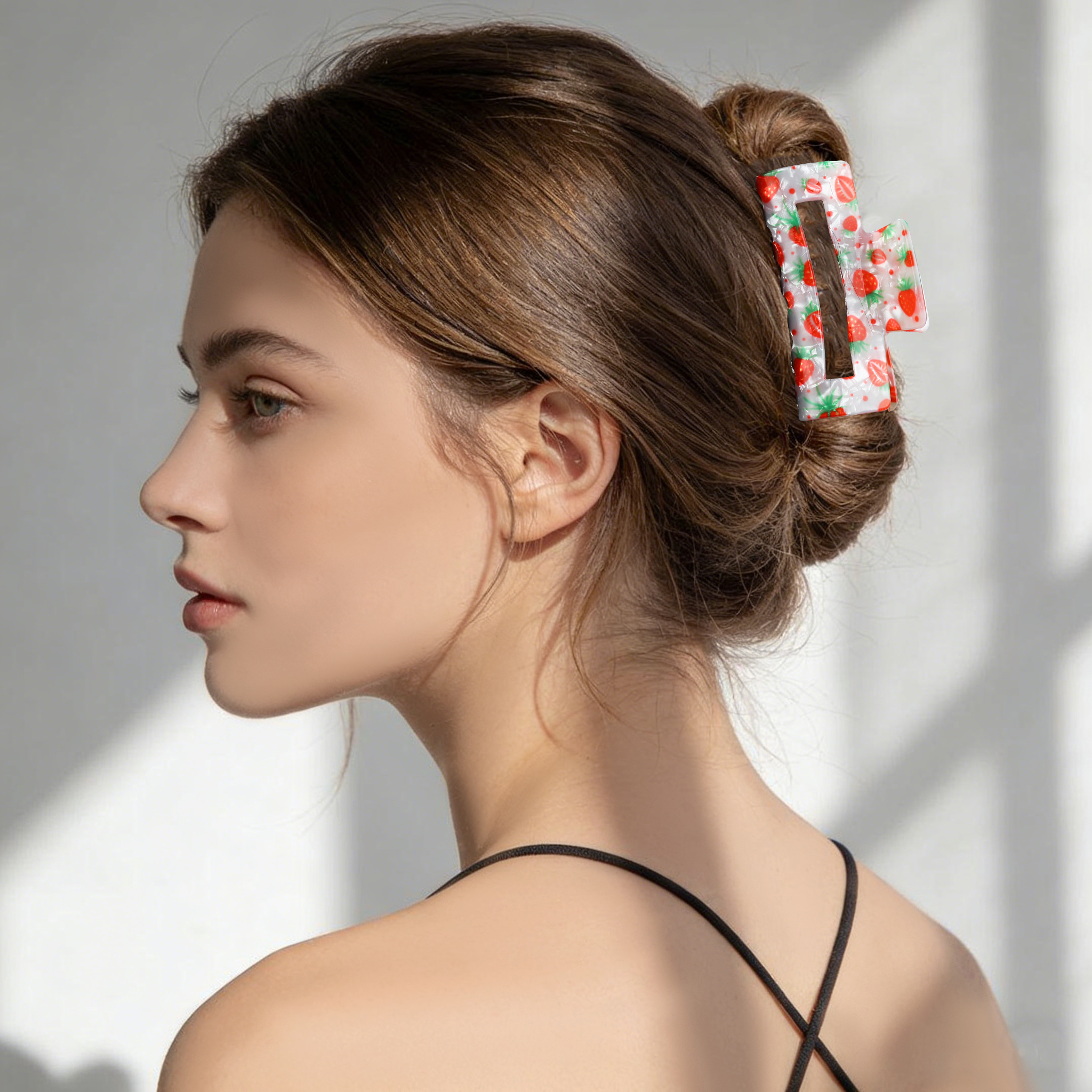 Haaraccessoires mit Früchten