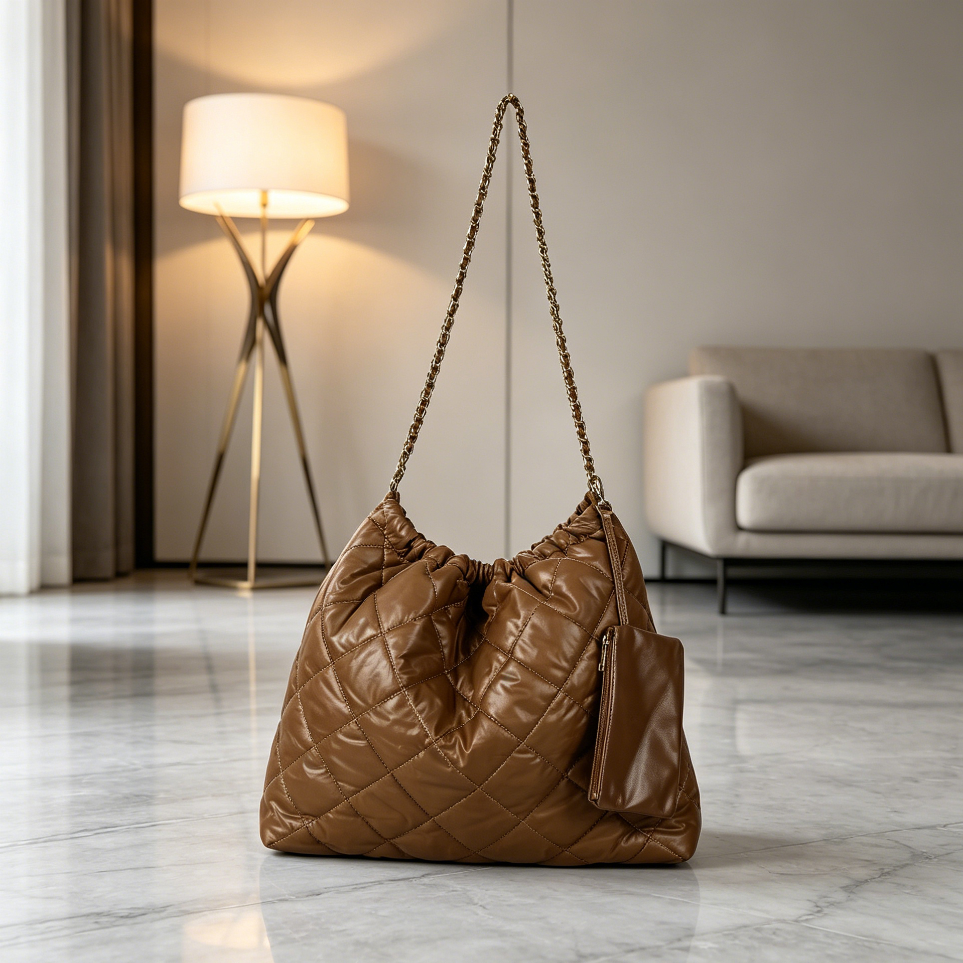 crossbody bag gesteppte tasche rhombus handtasche
